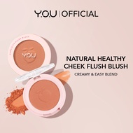 You Simplicity Flush Blush | Natural Face Cheek | Pigmented Powder Blush On