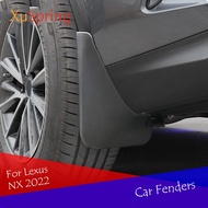 Car Mudflaps Splash Guards Front Rear Mudguards Fenders Accessories Car Styling 4Pcs/Set For Lexus N