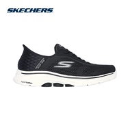 Skechers Men Slip-ins GOwalk 7 Free Hand 2 Walking Shoes - 216648-BKW Air-Cooled Memory Foam Kasut S