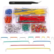 14 Vaules 560Pcs 2-125mm Solderless Flexible Breadboard Connecting Line Cables Breadboard Jumper Wir