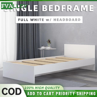 FVALLEY Nordic Style Wooden Single Bed Frame High Quality Solid Wood Bed Frame