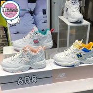 New Balance 608 IU Leisure Male Female Running Shoes Sports Training Tennis Couple Newbalance Thick Bottom Sneakers