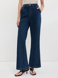 [Pomelo] กางเกงยีนส์เอวสูง / High