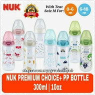 NUK Premium Choice+ PP Botol Susu 10oz/300ml