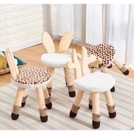 Kid Chair/ Wood stool/ Animal Wood Stool/ Rabbit Stool/ Deer Stool/Kid Stool