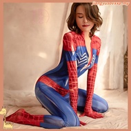 Movie Halloween Woman Girls PS4 Game Spiderman Superhero Cosplay Costume Bodysuit Zentai Suit Adult 