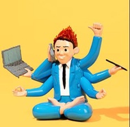 Joan Cornella / 限量 " YOGAWORK " 公仔 ART TOY figure sculpture