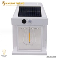 Đèn Treo Tường Retro BK-888 - Sử Dụng Năng Lượng Mặt Trời - Chống Nước Ip65 - Tặng Kèm Bóng - Bảo Hà