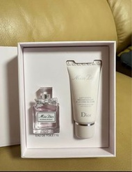 全新 dior 香水 set miss dior 香水＋身體潤膚