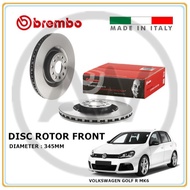 BREMBO Volkswagen Golf R 2.0 MK6 Front Rear Brake Disc Rotor