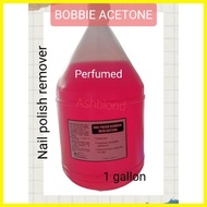 ◊ ◊☜ ▬ BOBBIE ACETONE  PINK NAIL CARE 1gallon Nail  acetone Manicure Pedicure Nails