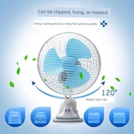 Clip on 10 inch high wind power oscillating fan small household bed fan 9 inch plug in large oscilla
