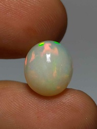 พลอย โอปอล เอธิโอเปีย ธรรมชาติ ดิบ แท้ ( Natural Opal Ethiopia ) หนัก 5.01 กะรัต