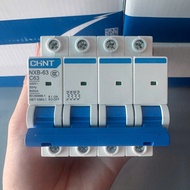 CHINT NXB-63 4P 6KA overload circuit breaker circuit breaker