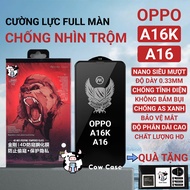 Oppo A16k, A16 anti-peeping full screen tempered glass | Screen protector for oppo Pancase