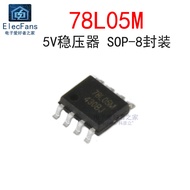 ((5pcs) Original 78L05M L7805 Voltage Regulator IC Chip AZ78L05MTR Patch SOP-8 Packaging