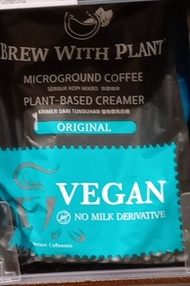 BREW WITH PLANT Original Coffee(Vegan) 12 Sticks x 20g
