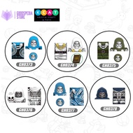 Poseable mini Figure G0150 - Doctor Doom (SKU GH0373 - GH0378)