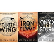 onyx, storm,Iron Flame,Fourth Wing by Rebecca Yarros book