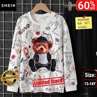 Boys Cartoon Graphic Sweatshirt (Size: 13-14Y)