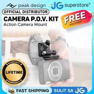Peak Design Action Camera P.O.V. Kit for Peak Design Capture Clips