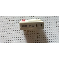 3-pin to 2-pin plug adapter