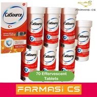 CalSource Vitamin C + Calcium 70 Effervescent Tablets DATE [Vit C, larut]