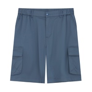 Giordano Mens Relax Easy Care Cool Cargo Shorts 01105217001 กางเกงขาสั้นผู้ชาย กางเกงจิออดาโน