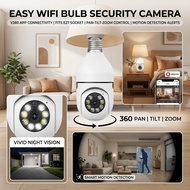 E27 WiFi Light Bulb Camera 1080P Security Surveillance Home Monitor