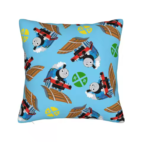 Pillow Case T-Thomas The Train Friends Comfy Pillow Cover For Living Room Bed Chair Morden Pillowcas