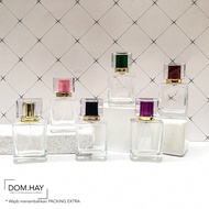 50ml Classic Perfume Bottle Color Cap Refillable Perfume Glass Bottle FL