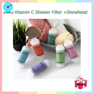 [Fravita] Vitamin C Shower Filter +Showhead (Rose Gold)/ Premium Water Filtration Bath Wash/ Removes Rust from Water /Korea