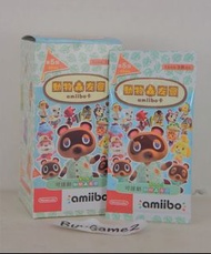 (全新) OLED Switch 動物森友會 動物之森 Animals Crossing Amiibo 咭 (第5彈, 3張卡,行版) - 傑克 &amp; 糖果 &amp; 茶茶丸