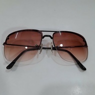Used 2-hand Japanese sunglasses, 140mm horizontal size, UV400 protection