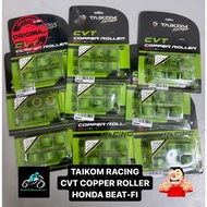TAIKOM RACING CVT COPPER ROLLER PULLEY ROLLER HONDA BEAT FI / BEAT V1 RACING PULLEY ROLLER (18X14MM)