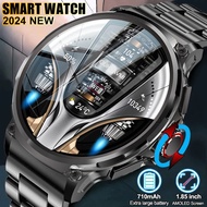 2024New Men smartwatch HD Bluetooth Talk 1.85 "display Smartwatch 710 mah large battery 400+ dial smartwatch for Huawei Xiaomi