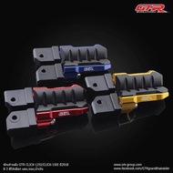 Rear Footrest GTR CLICK 125/150/160 CNC Aluminum Strong