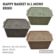 1Bj HAPPY BASKET 16L Multipurpose BASKET Aesthetic Storage Box 16 Liter High Quality Storage Box Org