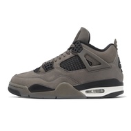 Nike Casual Shoes Air Jordan 4 Retro Men's Gray Black Cave Stone ACS FV5029-200