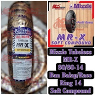 80/80-14 Ban Mizzle MRX Racing Compound - Ban Soft Compound Ring 14