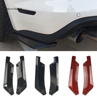 MISD 2Pcs Universal Car Rear Bumper Lip Spoiler Diffuser Splitter Scratch Protector