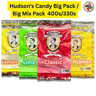 [CM] Hudson's Candy Hard Candy Classic / lime / Lemon / Honey Lemon BIG Pack / Big Mix Pack ( 400pcs