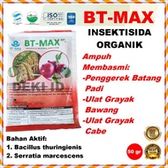 BT Max 50 gr Bacillus T Bakteri Merah Serratia Bio Insektisida Organik Pestisida Nematisida Pembasmi