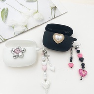 insCover For Bowers&Wilkins Pi6 PI7 PI8 Case with keychian Silicone hearphone box