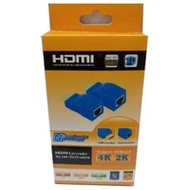 HDMI Extender 30M HDMI Transmission Over Cat5e Cat6 Network Cable Extender / Converter