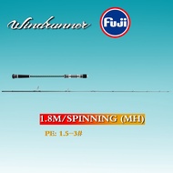 【NYA】6ft/1.8M【PE1.5-3#/50-200g】fuji solid slow Jigging rod carbon fiber ultralight fishing rod surf