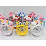 Character Ring Alarm Clock 6005 | 10 Character Variants - HK Pink E7Q OU Limited