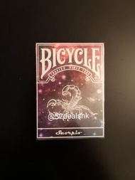 2017年絕版全新 Bicycle星座啤牌 天蠍座 絕版 Scorpio Constellations playing cards 撲克牌 十二星座 poker 紙牌遊戲 cardistry 花切 魔
