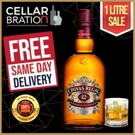 [SAME DAY DELIVERY] Chivas Regal 12 Years Blended Scotch Whisky 1000ml (1L)
