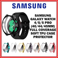 SAMSUNG WATCH5 Pro 45MM / WATCH 5 / 4 40MM 44MM TPU SOFT CASE COVER GALAXY WATCH 5PRO WATCH5 Watch 4